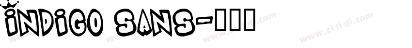 Indigo Sans字体转换